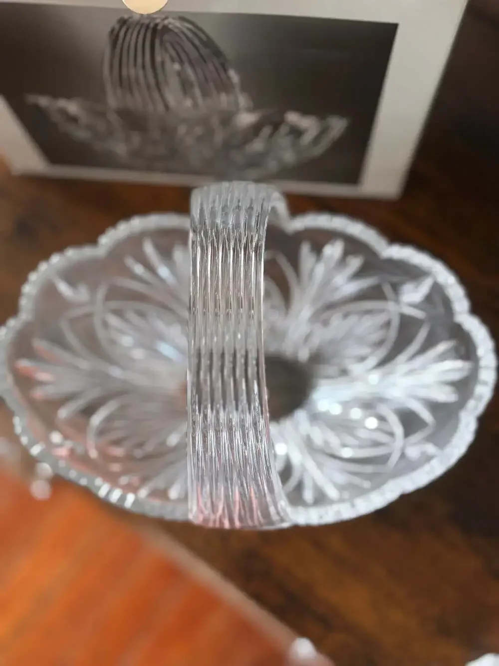 Royal Limited 24% Full Lead Crystal Large Basket